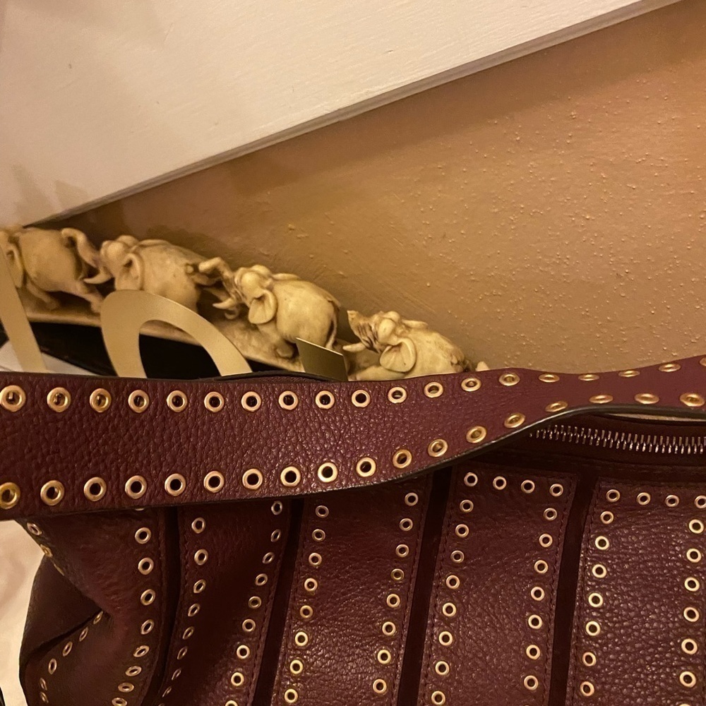 Michael KORS BROOKLYN LEATHER  HOBO BAG. SEE OTHER LISTING FOR MATCHING WALLET - Picture 6 of 11
